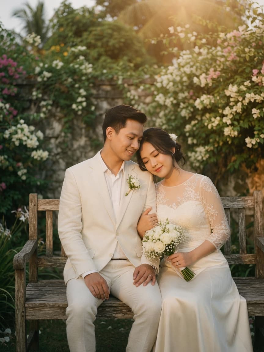 Mẫu thiệp cưới Tối Giản