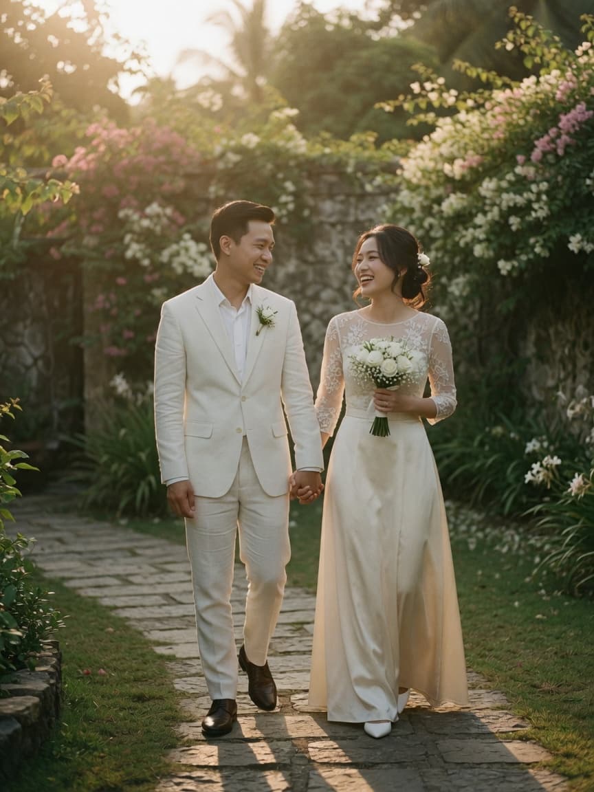 Mẫu thiệp cưới Mộc Lan